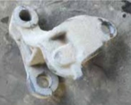 Cast chassis mounting component